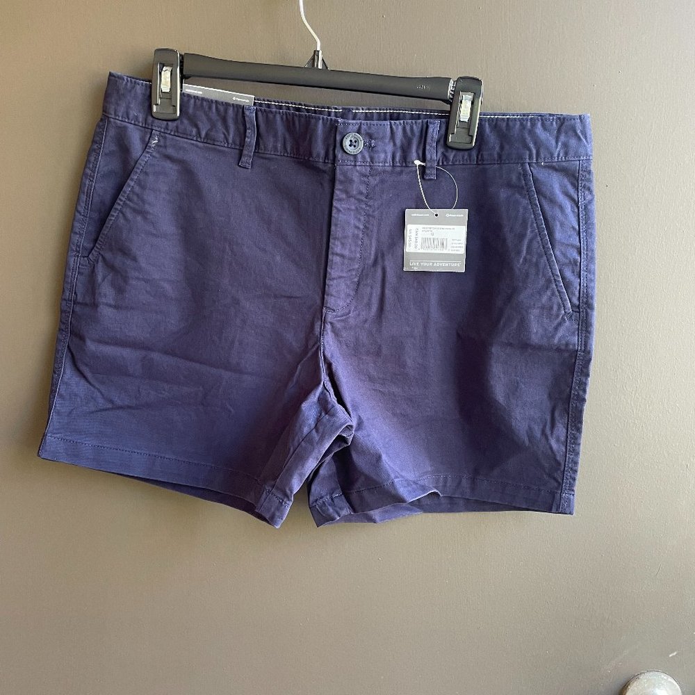 BNWT Eddie Bauer Shorts Navy 12